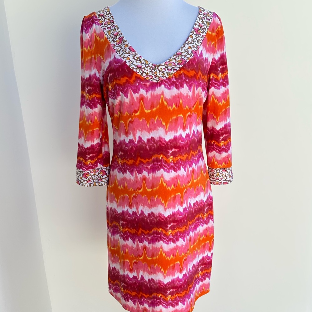 BCBG Vibrant Multicolor Dress